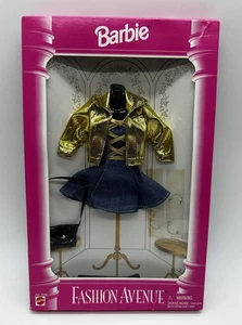 BARBIE FASHION AVENUE DENIM 1995 CON GIACCA ORO - 14980 - SCATOLA ORIGINALE - Foto 1 di 2