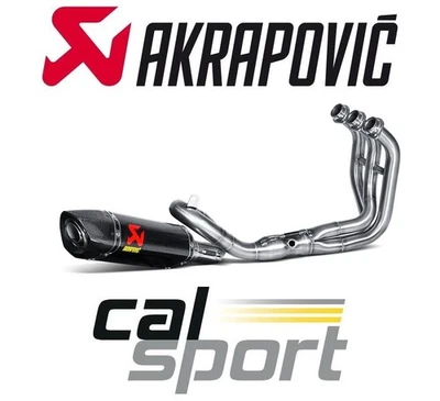 Sistema de escape Akrapovic Yamaha MT09 MT-09 2015 Racing Line lata de extremo de carbono Foto 1 de 4