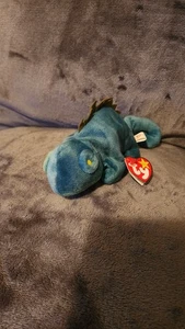 iggy the iguana beanie baby 1997 PE Pellets - Picture 1 of 3