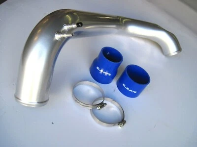 Elevate Cars Turbo Intake Pipe - fits Focus ST225 / Volvo C30 - Silver / Blue - Image 1 of 4