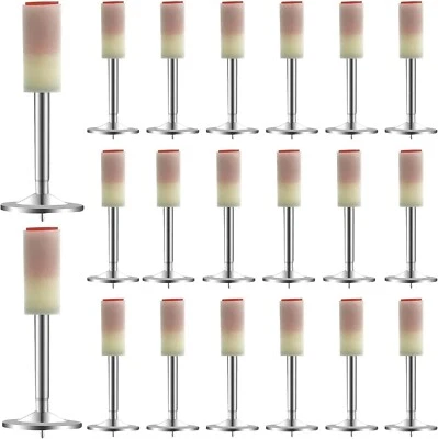 SQLJYU 400 Pezzi Chiodi per Sparachiodi Manuale Diametro 7,3 mm Chiodi per Pistola Spa