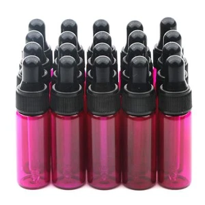 Glass Dropper Bottles for Essential Oil - 20 Pack 5 ml Refillable Empty Bottl... - Picture 1 of 5