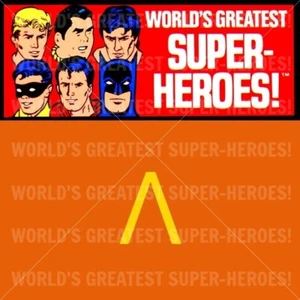 Mego Aquaman Belt Decal for World's Greatest Superheroes 8" Action Figure - Picture 1 of 2