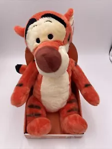 Disney Winnie the Pooh: Tigger 14" sitting Plush Stuffed Toy Tiger - Just Play - Picture 1 of 7