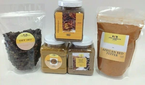 African Organic Spices. pepper soup mix/suya pepper,/camerppn pepper /red pepper - Picture 1 of 5