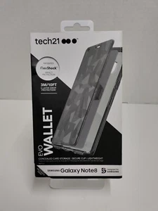 tech21 Evo Wallet Case for Samsung Galaxy Note8 - Black 3 Layer Drop Protection - Picture 1 of 5