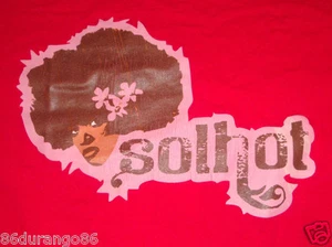 SOLHOT BEAUTIFUL AFRO WOMAN T SHIRT SZ L LARGE GUC - Picture 1 of 6