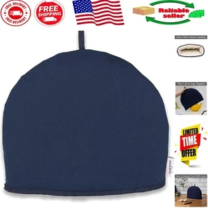 Machine Washable Large Tea Cozy - Durable 100% Cotton, 6 Cup Insulation - Picture 1 of 9
