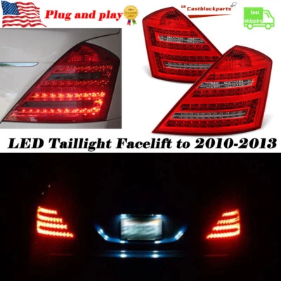 Luces traseras LED mejora Facelift para Mercedes Benz W221 Clase S S550 2007-2009 Foto 1 de 4