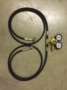 600 psi regulador de nitrógeno salidas dobles bypass choque sin pérdida mandril bypass - Imagen 1 de 5