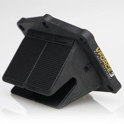 1986-2001 Honda CR250R V-Force 3 Reed Cage/Block With Carbon Fiber Petals V305A - Image 1 of 4