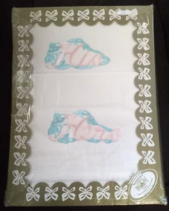 Crestline Royal Made His & Her Pillowcases New in Box Made in USA - Picture 1 of 2