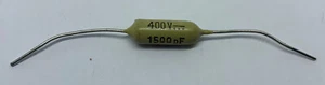1500pF 1.5nF 400v 10% Condensatore Senape Regno Unito Venditore Gratis P+P - Foto 1 di 4