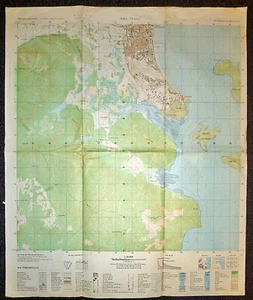 MẬT - Secret, Classified - MAP - Nha Trang, People's Army of Vietnam 1968 - 1990 - Bild 1 von 15