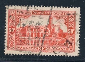 ALGERIA #90 50c Admiralty Building Algiers Algerie USED VF NH P13 By Hand 1936 - Picture 1 of 2