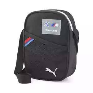 Borsa piccola casual uomo donna PUMA BMW PORTATILE festival street motorsport nera sistema operativo - Foto 1 di 7