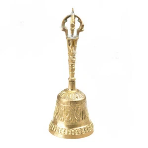 Buddha Glocke und DORJE VAJRA BUDDHIST HINDU MEDITATION RITUAL CHINE - Bild 1 von 7