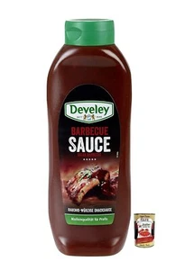 Develey Salsa Barbecue,BBQ Sauce Glutenfrei 875ml+Italian Gourmet Polpa 400g - Bild 1 von 1