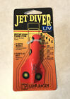 Luhr Jensen Jet Diver 010 Flo Red Chart Uv Dives 10 Feet Fish Tackle Planer Lure