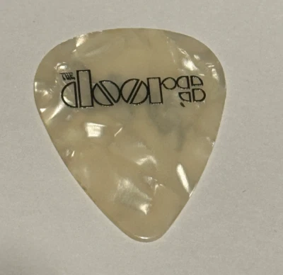 The Doors Robby Krieger Signature 2024 Tour Guitar Pick Stage Concert Plectrum - Image 1 of 2