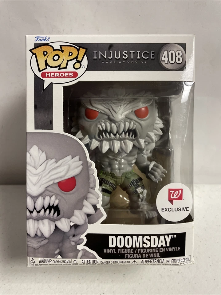 Funko POP #408 Injustice Gods Among Us DOOMSDAY Walgreens 限定全新 Dmgd 盒子 — 第 1/4 张图片