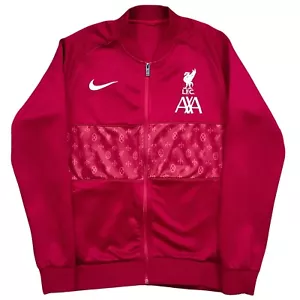 Liverpool Football Jacket Small Training Kit Soccer Track Top LFC 2021 2022 FZ2 - Picture 1 of 11