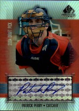 2004 SP Prospects Autograph Bonus #PP Patrick Perry auto/475 - NM-MT