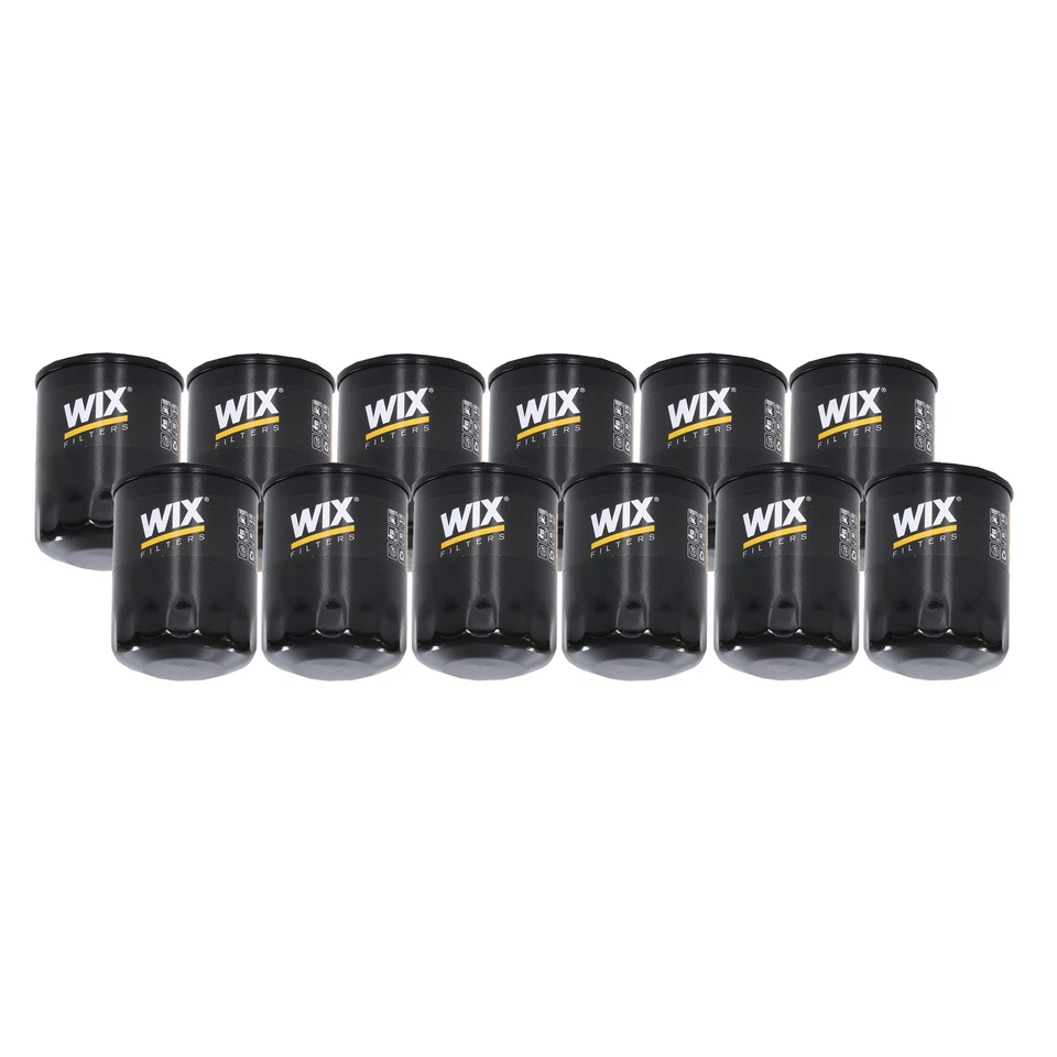 Wix Set of 12 Engine Motor Oil Filters For Subaru Forester Outback Impreza - Image 1 of 1