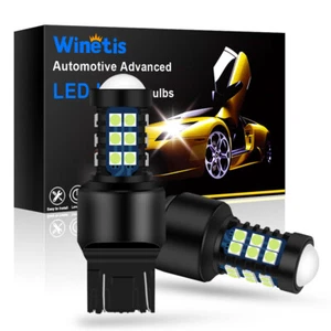 WINETIS 7443 7440 LED Reverse Backup DRL Light Bulb 8000K Ice Blue T20 W21/5W - Bild 1 von 8