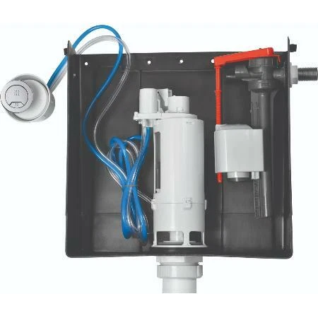 Wirquin Pneu Compact II Pneumatic Concealed Cistern Dual Flush Side Entry CPL63C