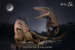 Nanmu 1/35 Baryonyx Pareja Santiago y Calipso Figura Dinosaurio Colecciones Juguetes - Imagen 1 de 6