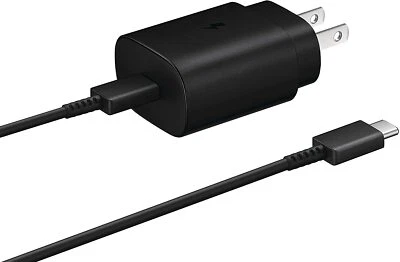 Original Samsung Galaxy Note 10 25W Super Fast Wall Charger Type-C Data Cable - Image 1 of 3