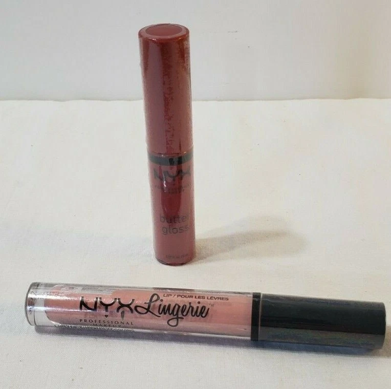 4 NYX Lip Butter Gloss Apple Crisp BLG40
