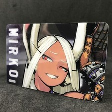 My Hero Academia MIRKO Event Limited Collectable Clear Card Anime Manga