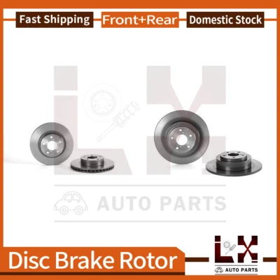 Brembo 4 Front Rear Disc Brake Rotor Fits 2000-2001 Subaru Legacy - Image 1 of 4