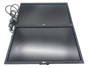 LOT of 2 LG 22MB35D-I Monitors - Grade B Condition, Power Cables Included - Picture 1 of 7