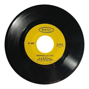 Donovan With The Jeff Beck Group – Barabajagal (Love Is Hot) 7" Vinyl 1969 Epic - Picture 1 of 2