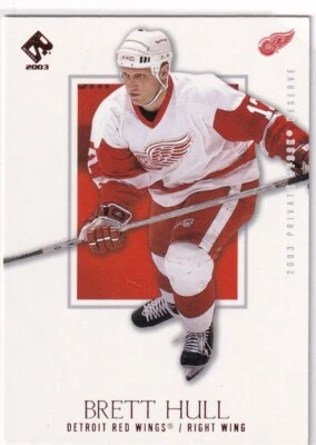 2003 Pacific Trading Card Private Stock Reserve Brett Hull #49/50 - Image 1 of 2
