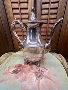 Vintage FB Rogers 1883 Silber Teller Hollowware 2391 Kaffee Tee Kanne - Bild 1 von 11