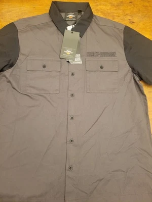 New with Tags Harley Davidson Button Down Shirt Men’s Large - Image 1 of 4