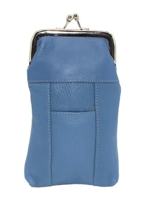 Genuine Leather Cigarette Case Holder Slim Pack Regular or 100's & Lighter... - Image 1 of 4