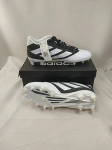 Nuevos botines de fútbol bajos Adidas SM Freak X carbono NCAA negros blancos para hombre talla 10,5 - Imagen 1 de 14