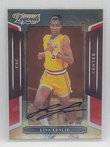 2008 Donruss Sports Legends Lisa Leslie Auto #ed 290/396 Mirror Red - Picture 1 of 2
