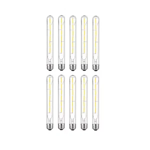 40-Watt Equivalent T8 Tubular Dimmable Filament E26 Base Vintage Edison LED Ligh - Picture 1 of 12