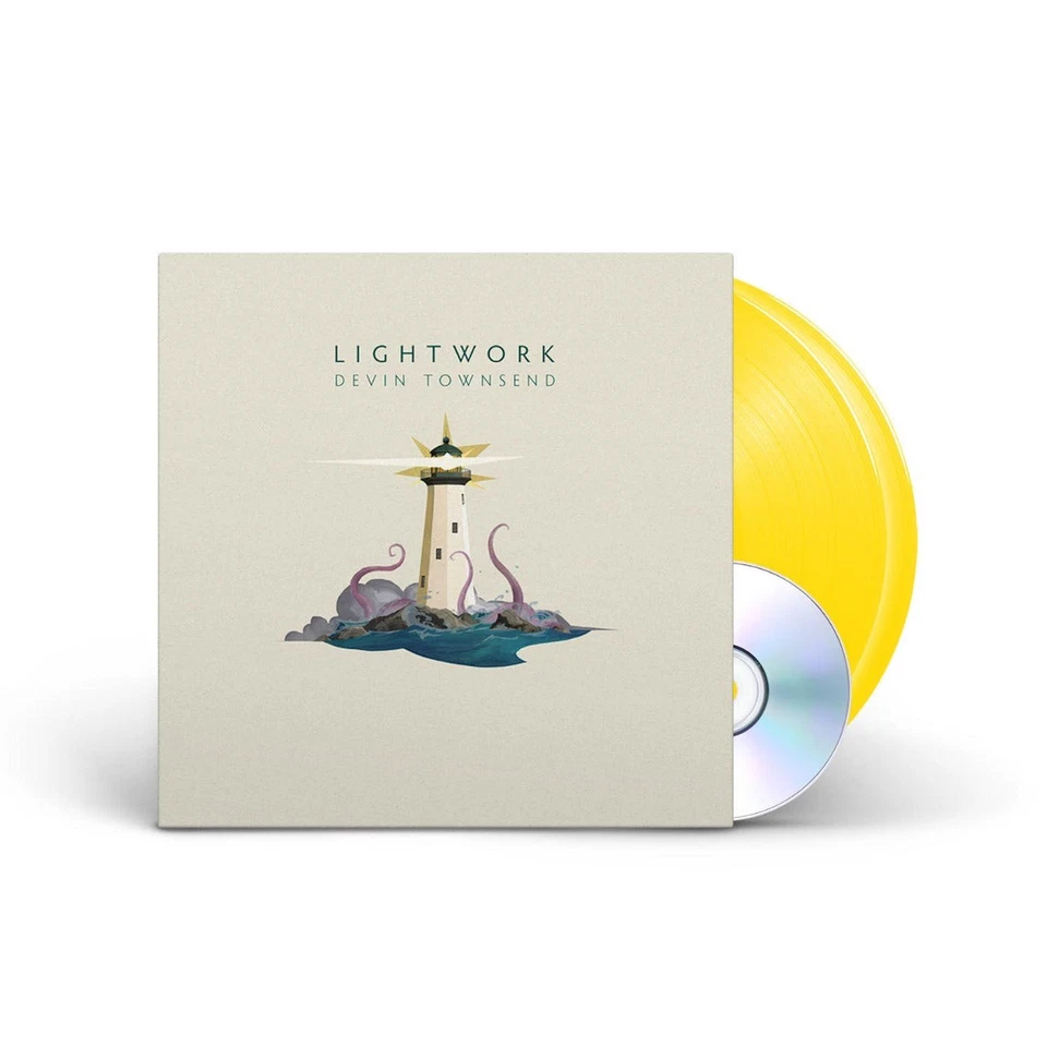 Devin Townsend Lightwork (Indie Exclusive, Colored Vinyl, Yellow, 180 Gram Vinyl - Image 1 of 1