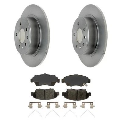 For Honda CR-Z 11-15 Raybestos R-Line Plain Front Brake Kit w Ceramic Pads Foto 1 de 4