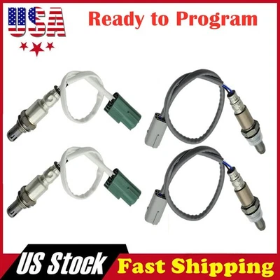4pcs Up+Down Oxygen Sensor for 2008-2013 Nissan Armada 5.6L,2008-2012 Titan 5.6L - Image 1 of 4