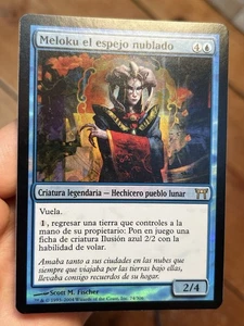 Meloku the Clouded Mirror FOIL Spanish Mtg MISPRINT • Mostly Clean NM- • (1878) - Picture 1 of 10