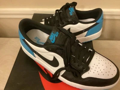 Talla 10 - Air Jordan 1 Retro OG Bajo UNC Foto 1 de 4