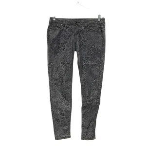 GUESS Black Animal Print Skinny Jeans Women's Size 31 - Picture 1 of 4